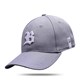 Boné Baseball Hard Hat Basic Cinza Logo Branco