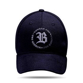 Boné Baseball Hard Hat Circulo Number One Preto