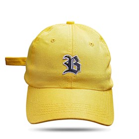 Boné Dad Hat Basic Logo Amarelo