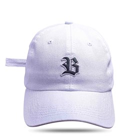 Boné Dad Hat Basic Logo Camaleon Branco