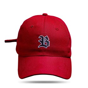 Boné Dad Hat Basic Logo Vermelho