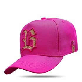 Boné Snapback All Pink Logo Diamond