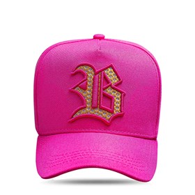 Boné Snapback All Pink Logo Diamond