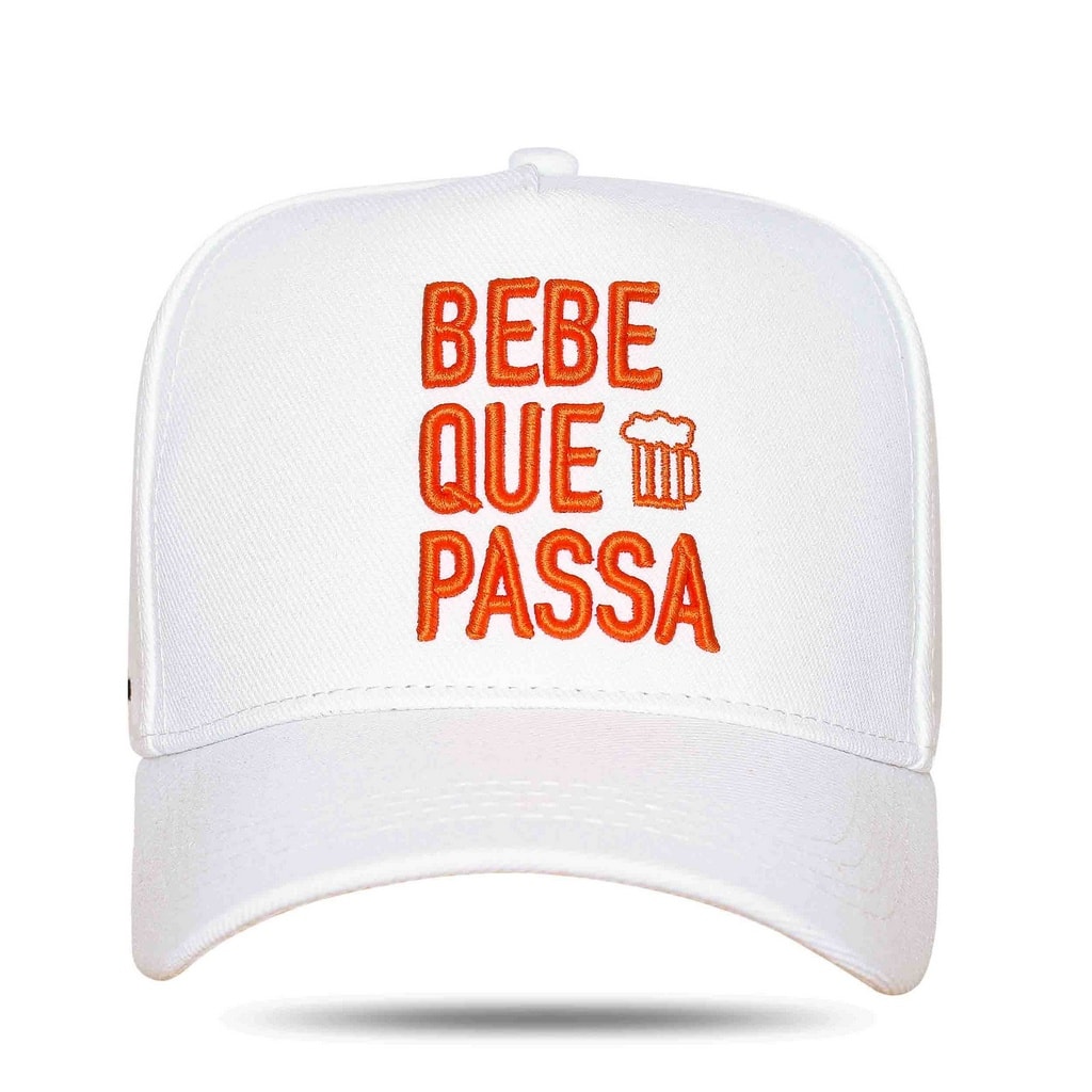 Boné Snapback Bebe Que Passa White - Israel e Rodolffo | Blck Brasil