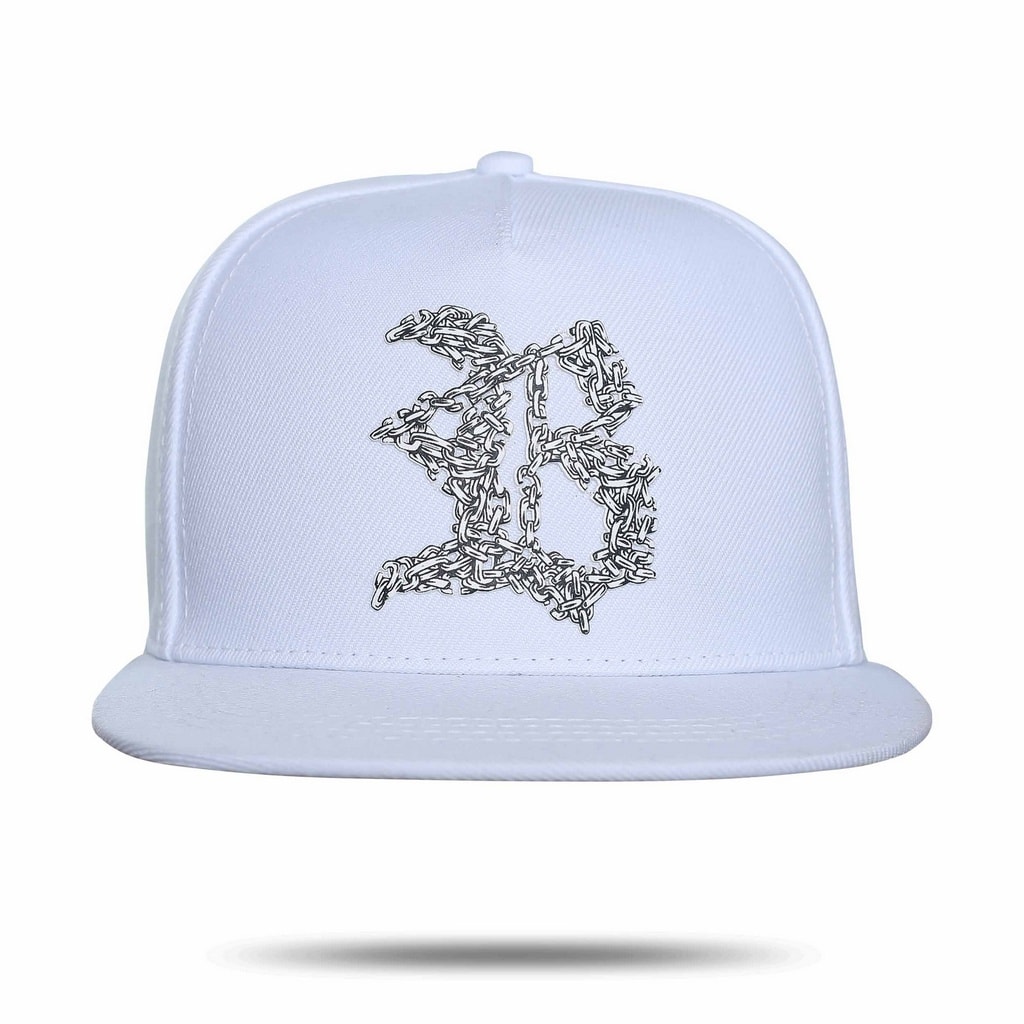 Boné Snapback Current Branco Aba Reta | Blck Brasil