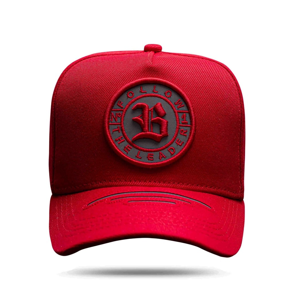 Boné Snapback Laser Cut Follow Red | Blck Brasil