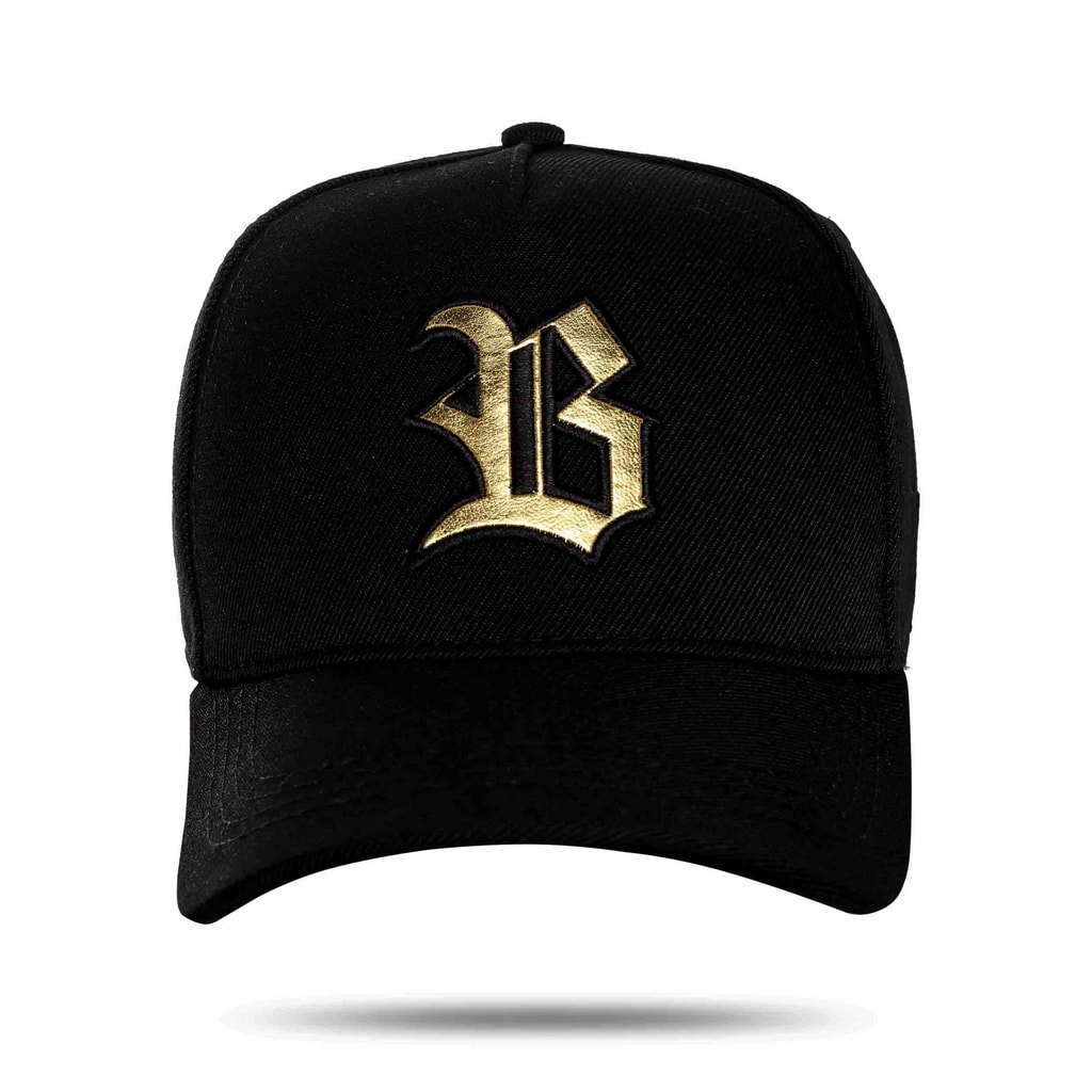 Boné Snapback Logo Gold Black | Blck Brasil