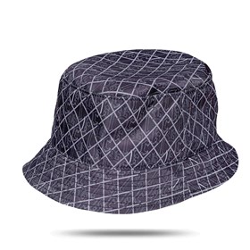 Bucket Hat Blck The Grid Black