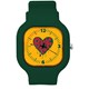 Relógio Blck Coração Verde