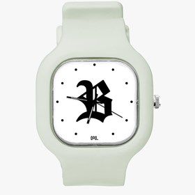 Relógio Blck Logo Small Branco