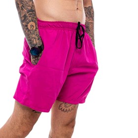 Shorts Blck Tag Number One Pink